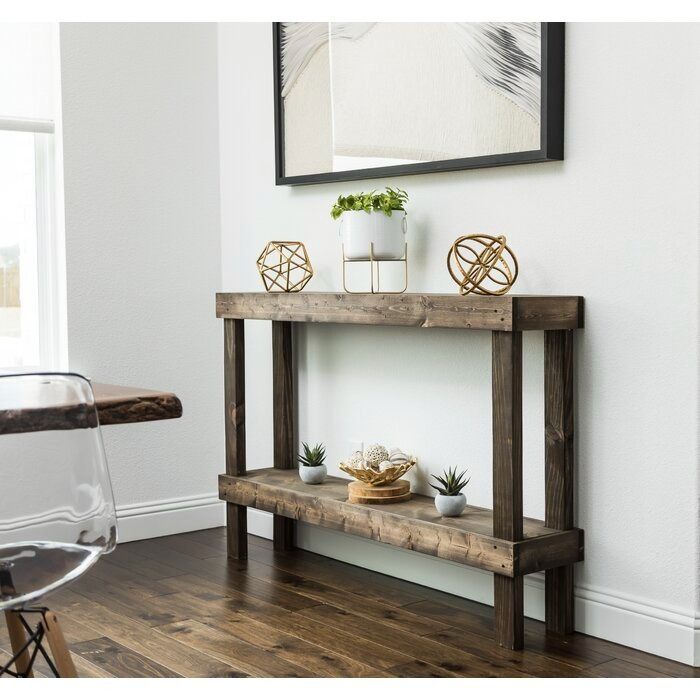 Dunlap Solid Wood Console Table thumbnail 2