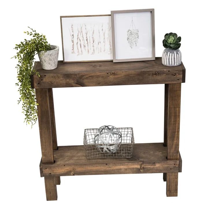 Dunlap Solid Wood Console Table thumbnail 3