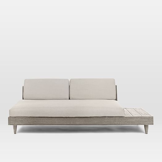 Portside Low Armless 2 Seater Sofa thumbnail 2