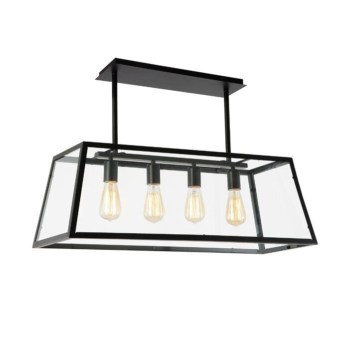 Betio Four Light Kitchen Island Linear Pendant thumbnail 2