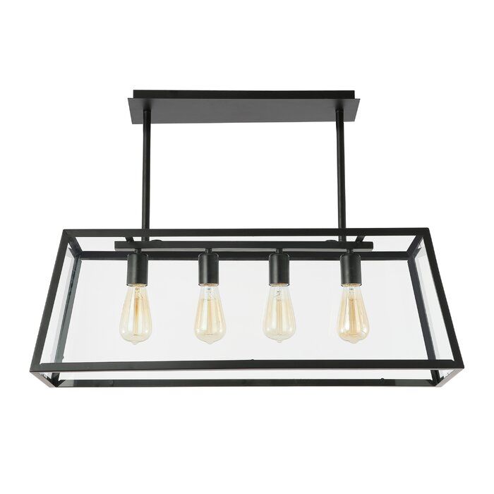 Betio Four Light Kitchen Island Linear Pendant thumbnail 3