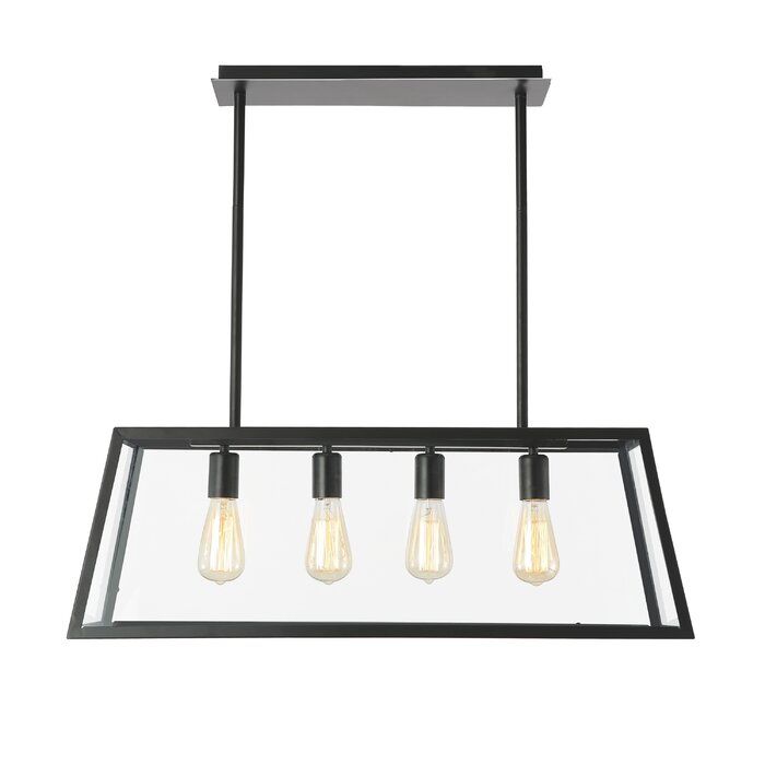 Betio Four Light Kitchen Island Linear Pendant thumbnail 4
