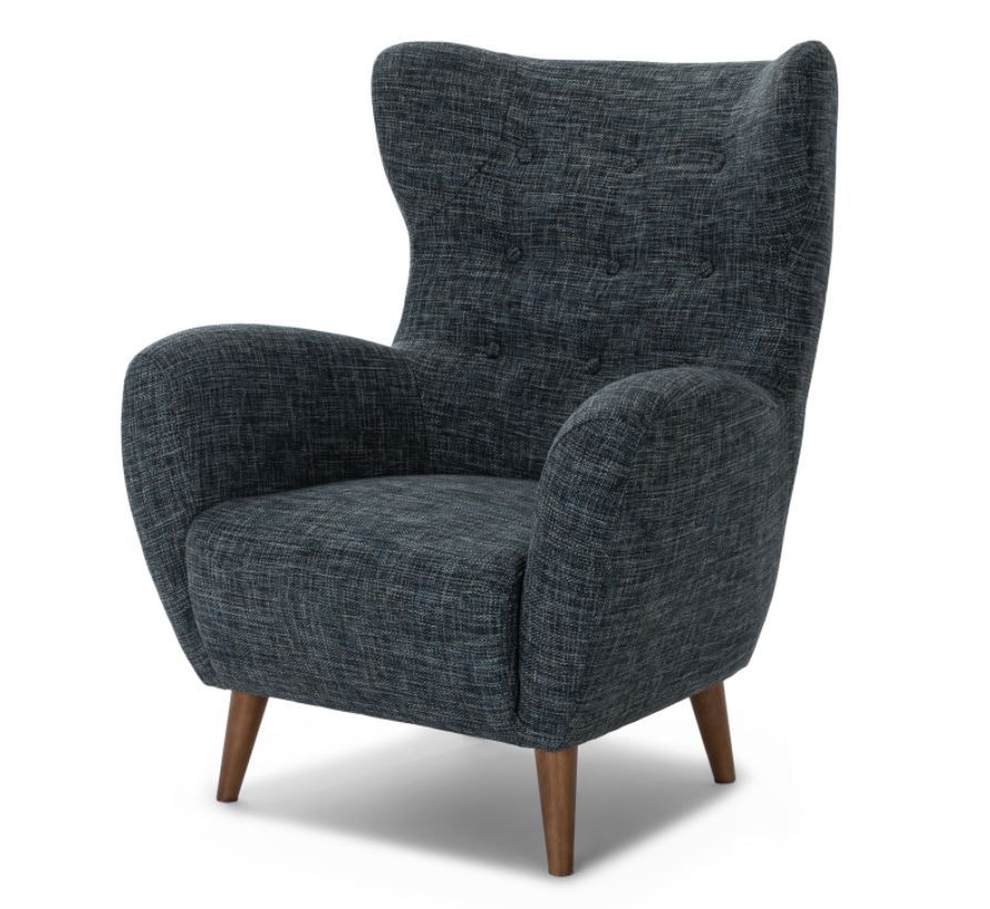 Mod Blue Berry Armchair thumbnail 3