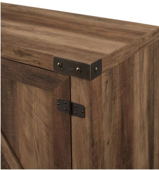 Modern Farmhouse Barn Door TV Stand thumbnail 3
