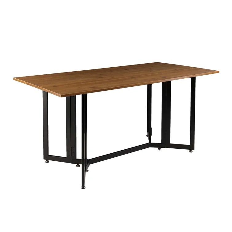Adams Drop Leaf Trestle Dining Table thumbnail 3
