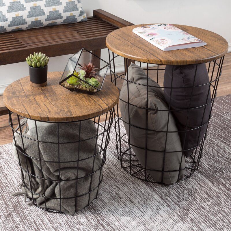 Mcgowen Frame 2 Piece End Table Set thumbnail 2