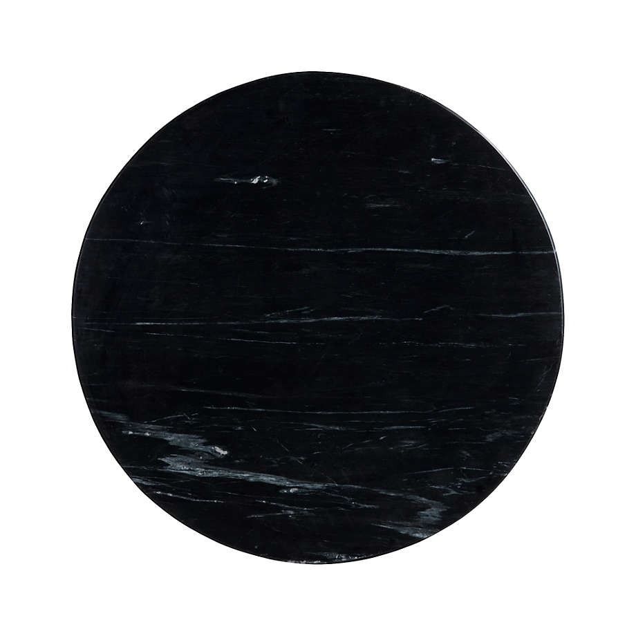 Nero Black Marble Accent Table thumbnail 4