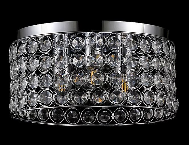 JONATHAN Y Ellen Light LED Flush Mount thumbnail 3