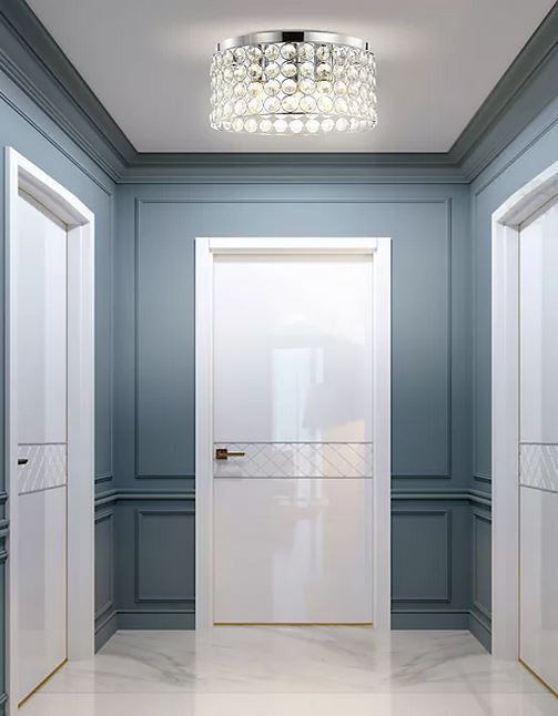 JONATHAN Y Ellen Light LED Flush Mount thumbnail 5