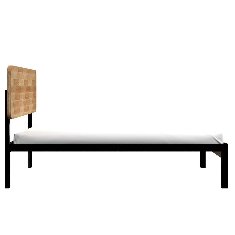 Light wood Zinus Olivia Metal and Wood Platform thumbnail 2