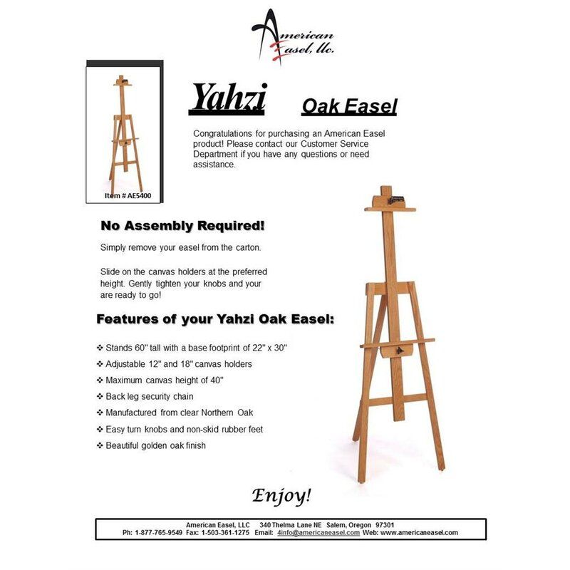 Yazhi Folding H Frame Easel thumbnail 3