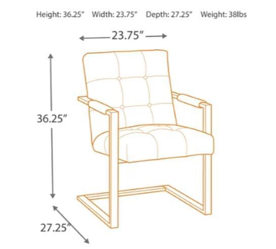 Starmore Home Office Desk Chair thumbnail 5