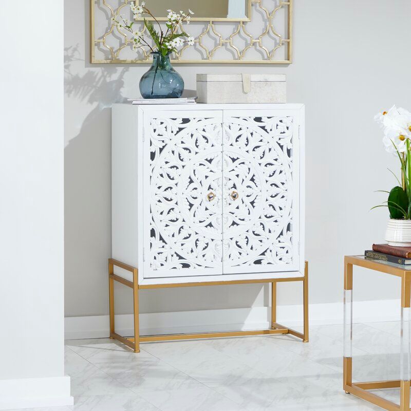 Springhill Traditional Carved Accent Cabinet thumbnail 3