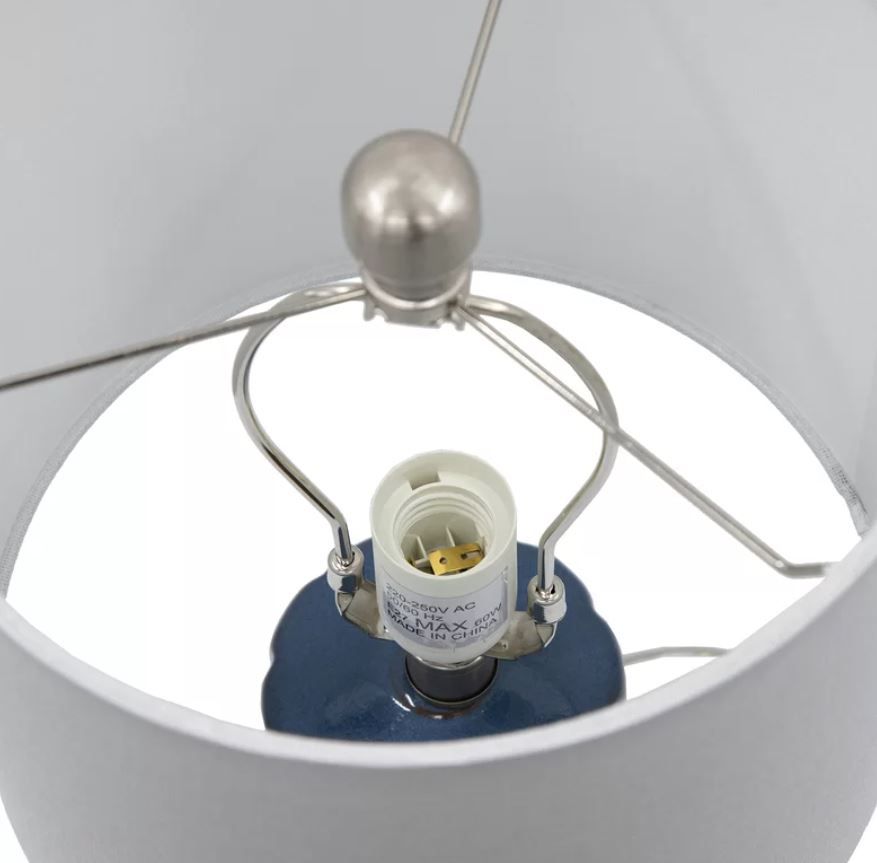 Lenard Dark Blue Table Lamp thumbnail 5