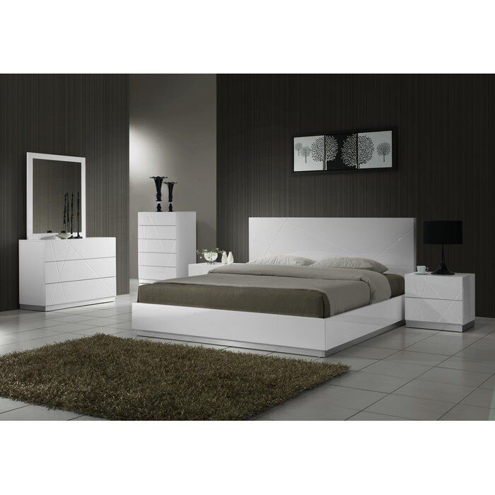 Anikesh Six Drawer Double Dresser with Mirror thumbnail 2