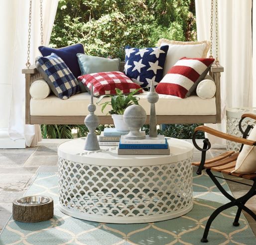 Sunday Porch Swing with Cushions thumbnail 2