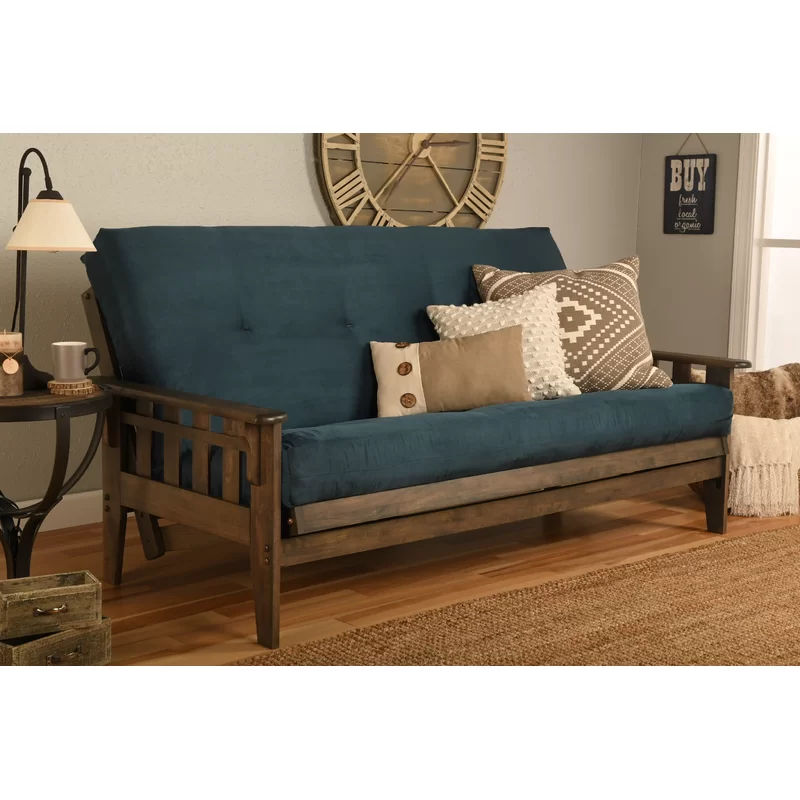 Tisa Loose Back Futon And Mattress thumbnail 2