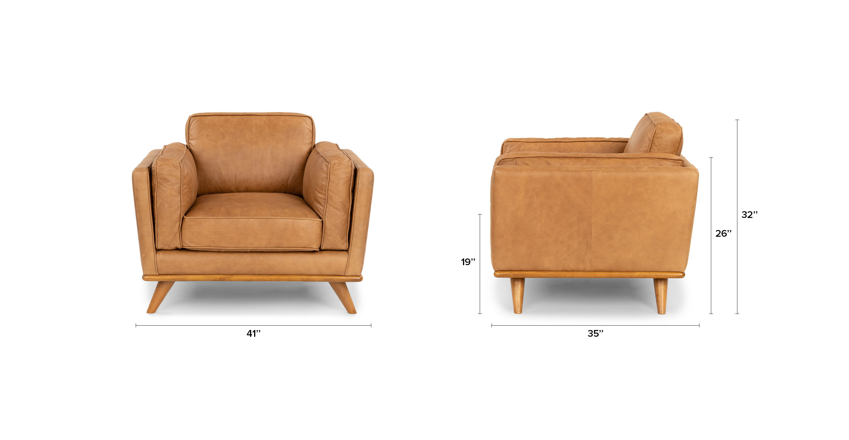 Timber charme tan chair thumbnail 6