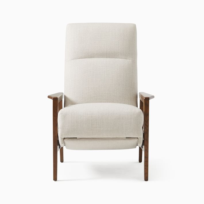 Mid Century Show Wood Recliner thumbnail 3