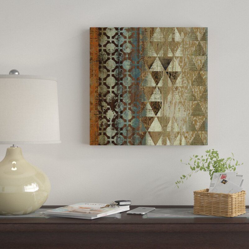 Tribal Moderne Graphic Art Print on Canvas thumbnail 4