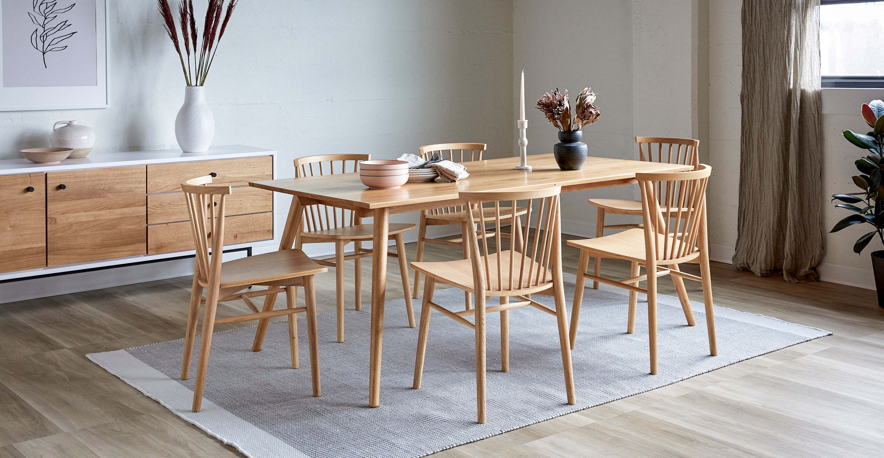 Rus Light Oak Dining Chair Set Of 2 thumbnail 5