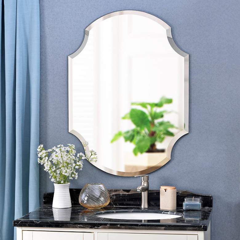 Kenroy Home Shield Glass Frameless Wall Mirror thumbnail 2