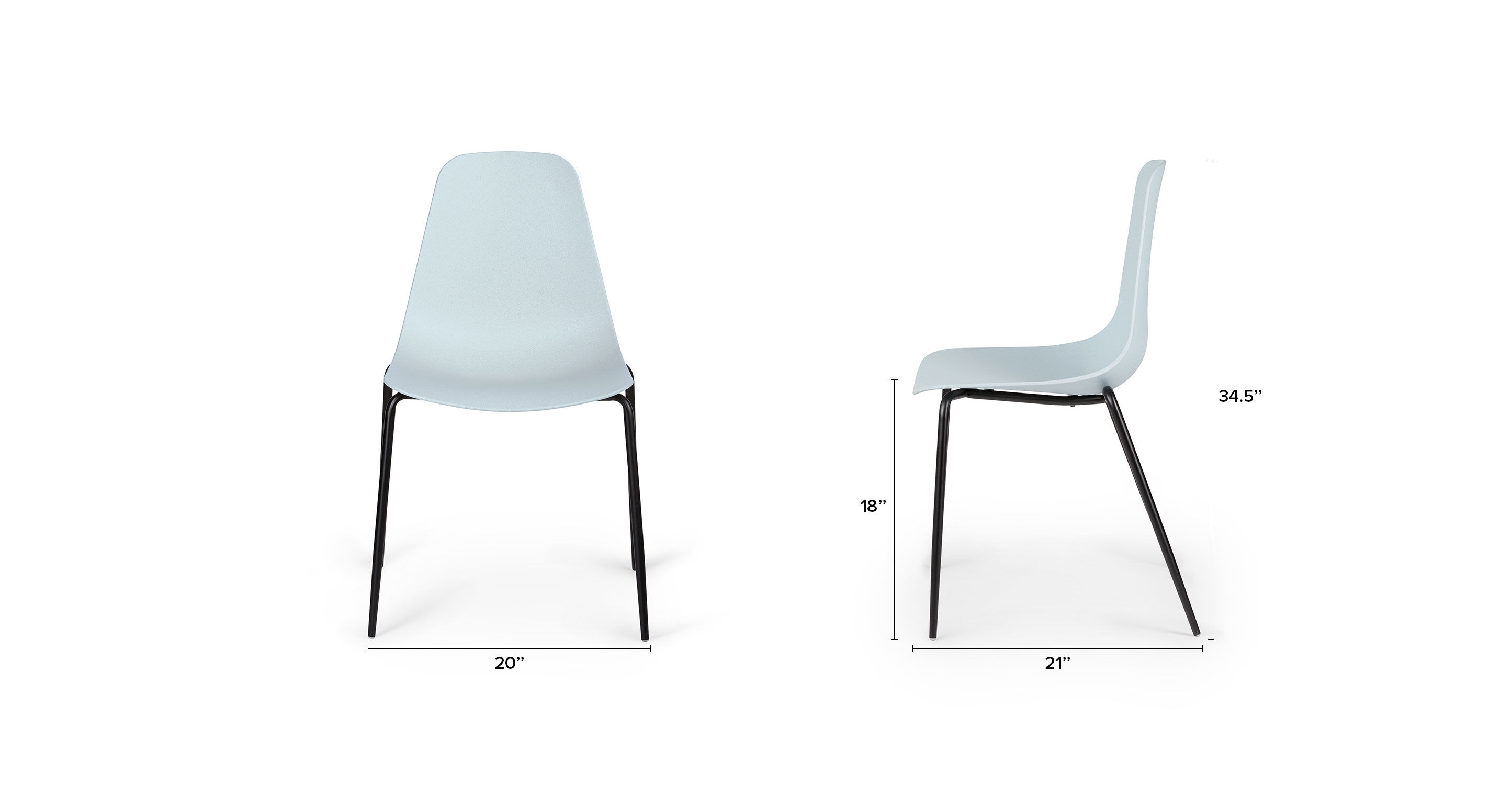 Svelti Grano Robin Blue Dining Chair thumbnail 7