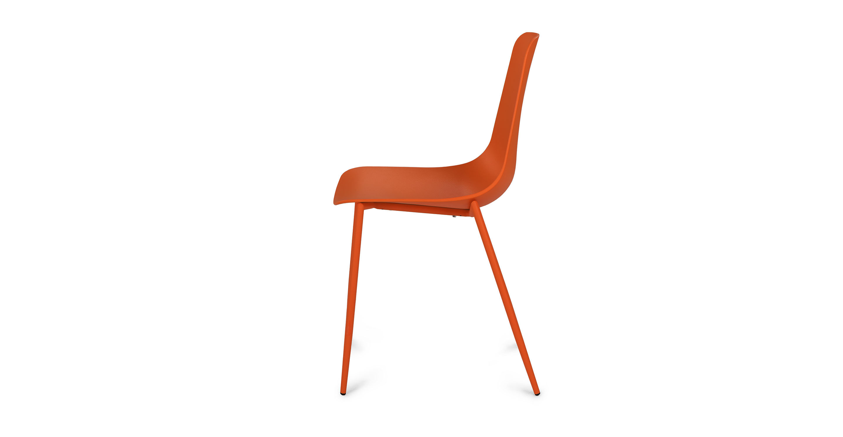 Svelti Begonia Orange Dining Chair Set Of 2 thumbnail 2