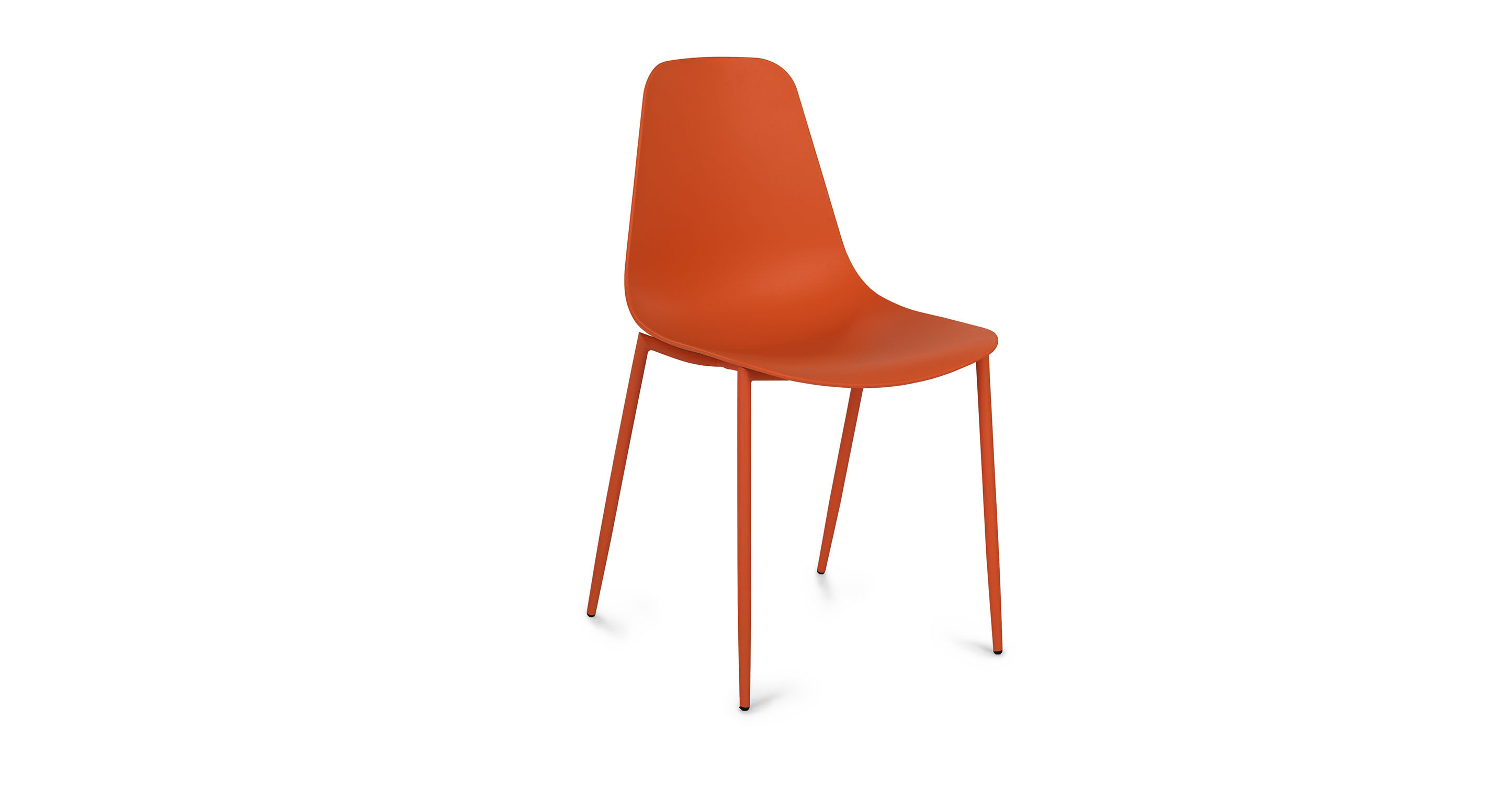 Svelti Begonia Orange Dining Chair Set Of 2 thumbnail 4