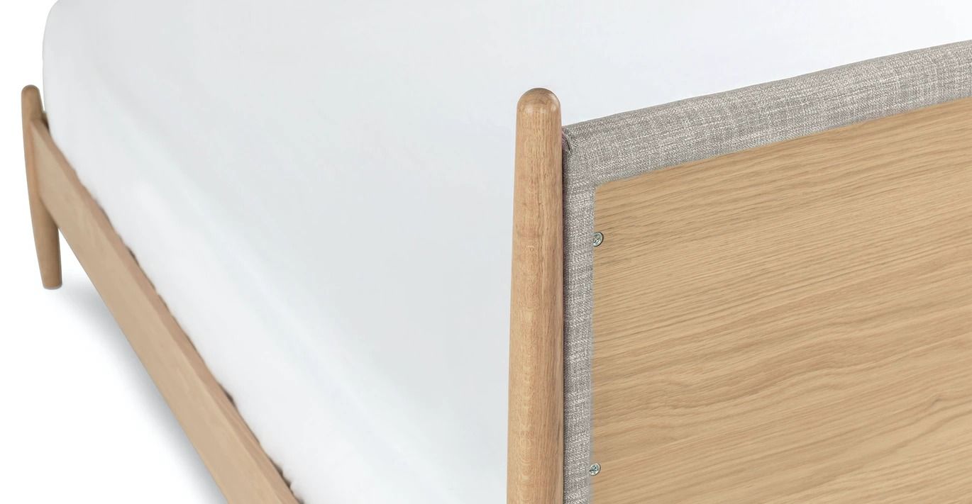 Lenia Rain Cloud Gray Oak Bed-Queen  thumbnail 6