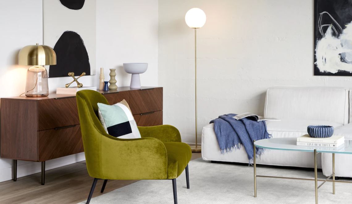 Moon Gold Floor Lamp thumbnail 2