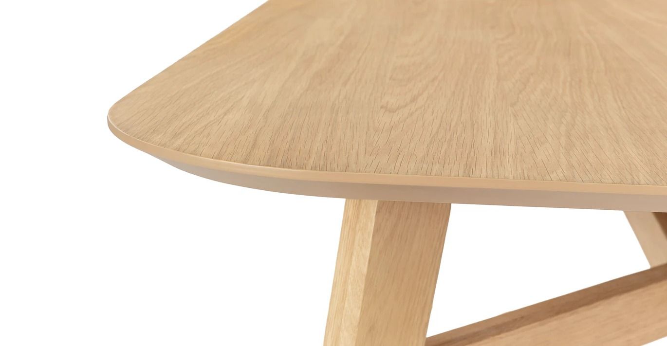 Ventu Light Oak Dining Table For 8 thumbnail 6