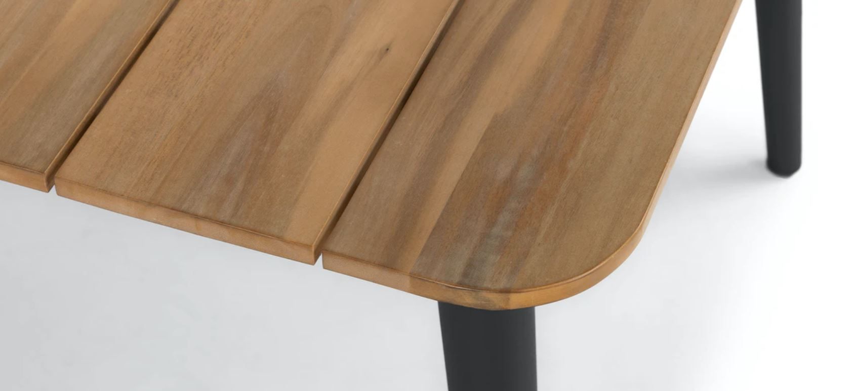 Latta Slate Gray Dining Table for 8 thumbnail 4