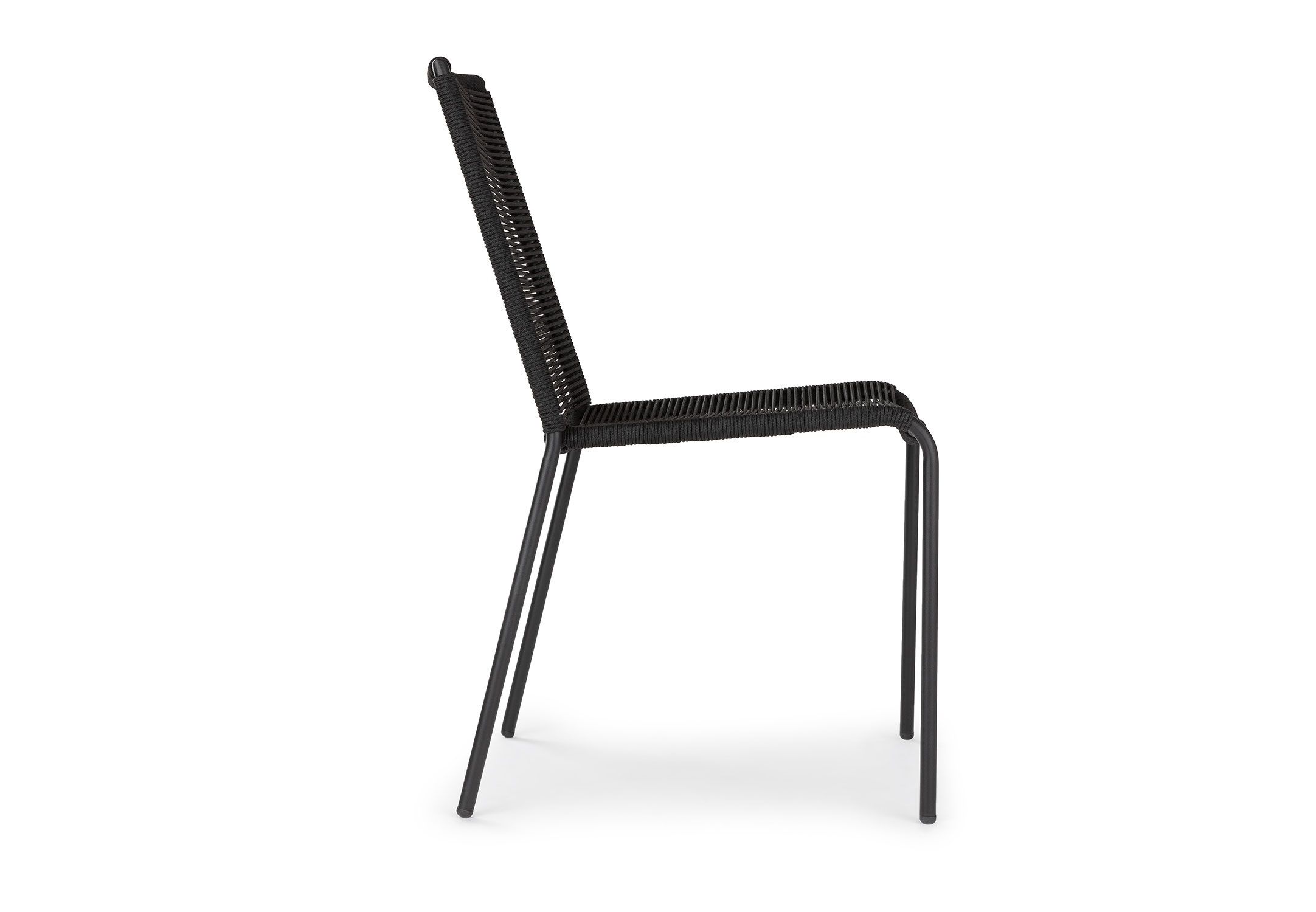 Zina Ember Black Dining Chair Set Of 2 thumbnail 2