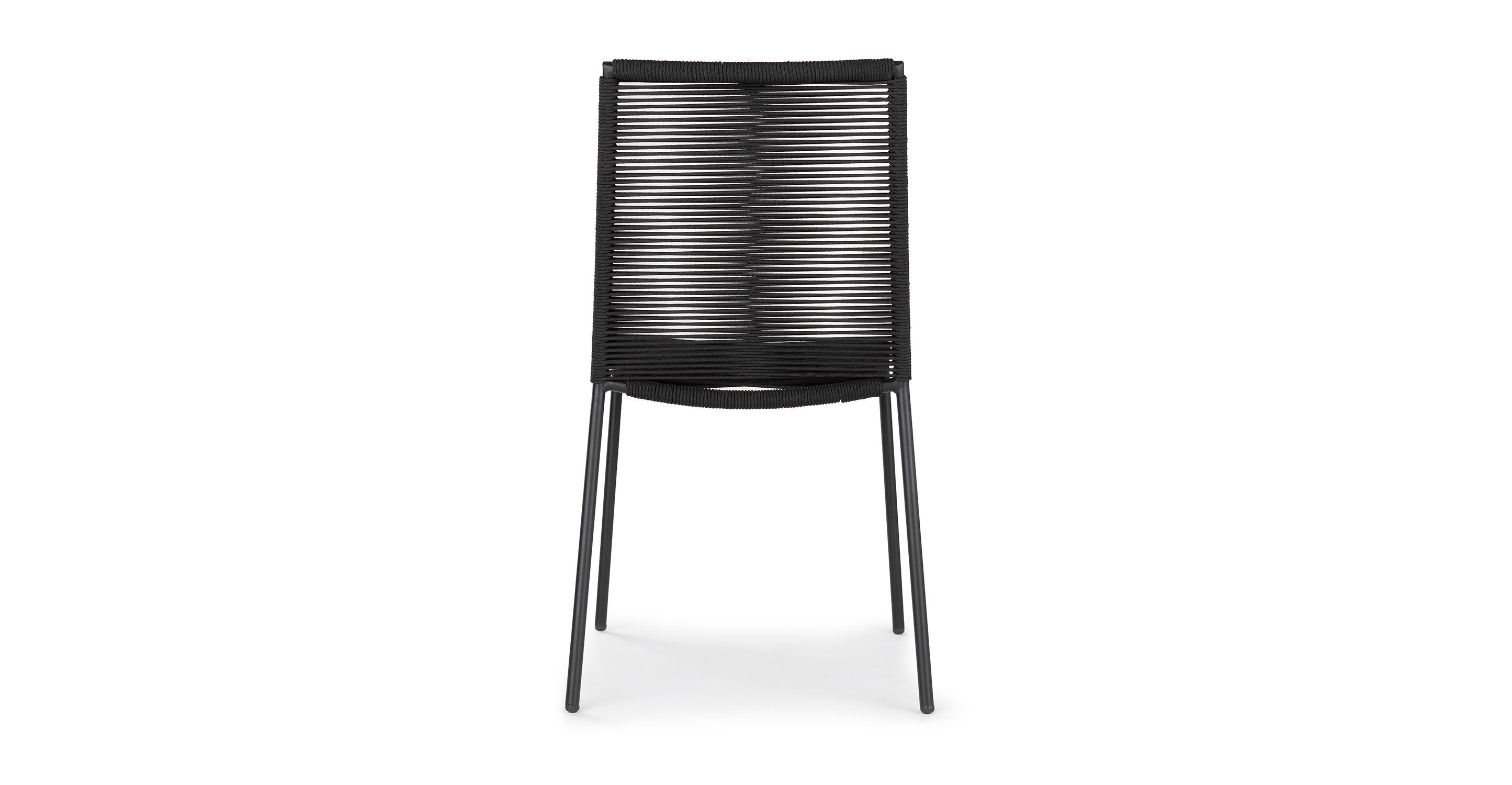 Zina Ember Black Dining Chair Set Of 2 thumbnail 4