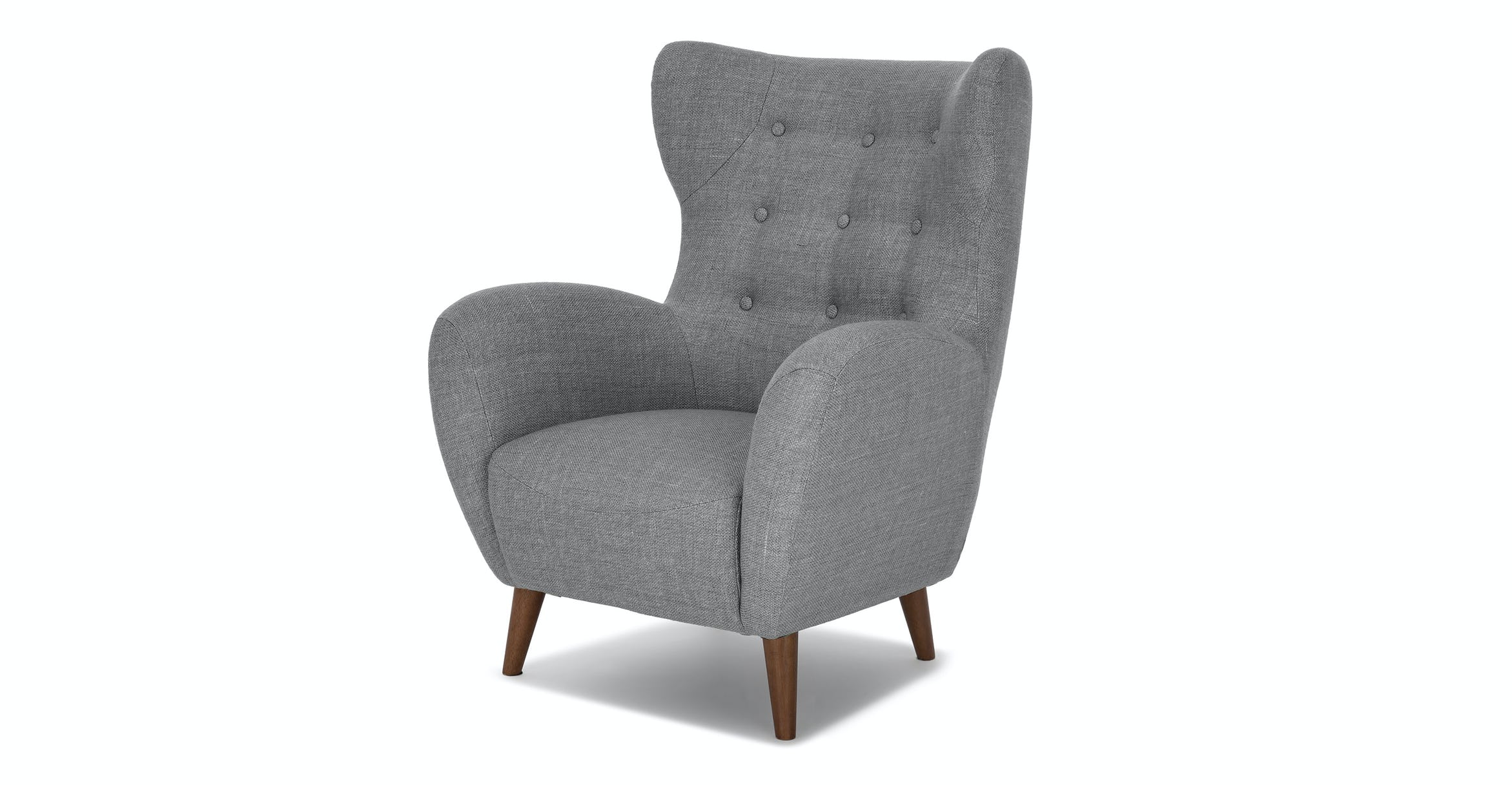 Mod Jay Gray Armchair thumbnail 3
