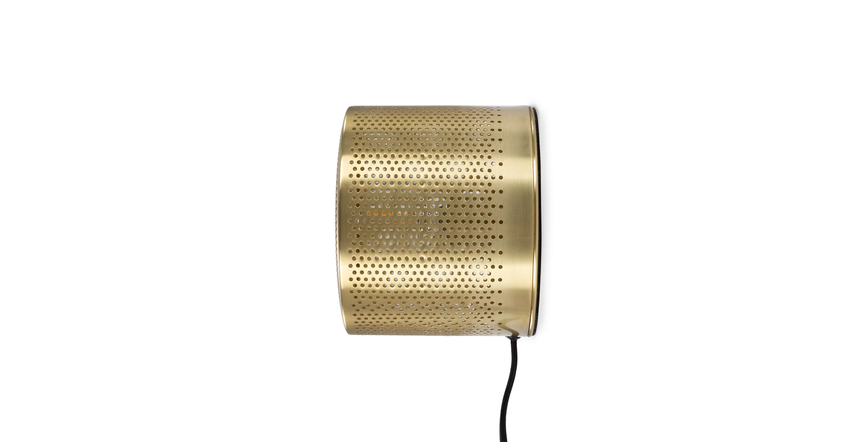 Perforate Brass Table Lamp thumbnail 2