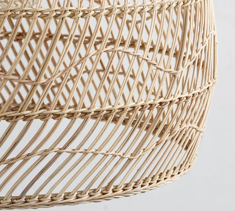 Flora Rattan Pendant thumbnail 3