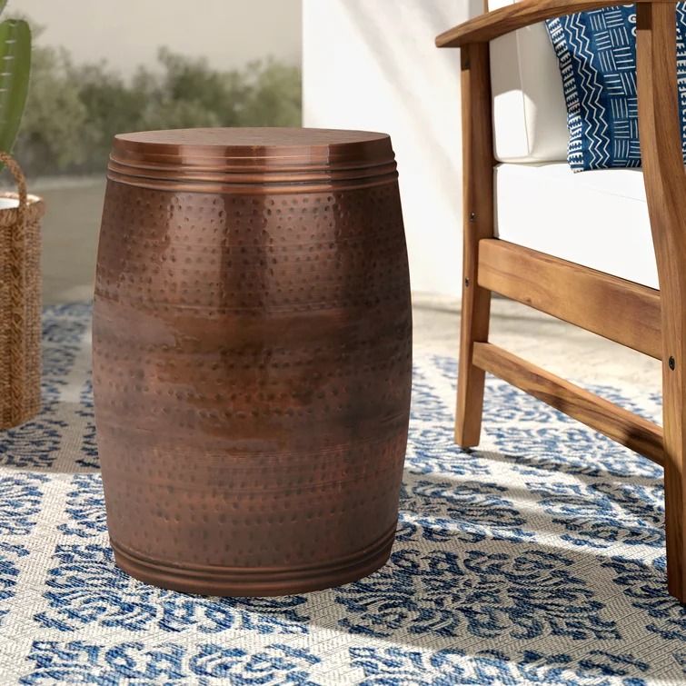 Kyra Drum End Table thumbnail 2