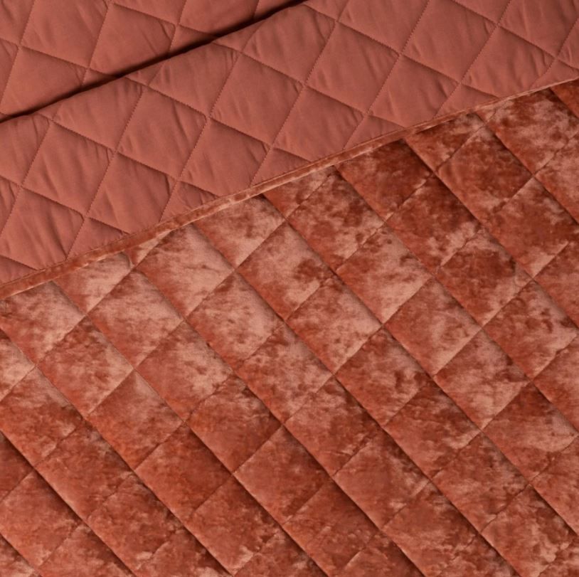 Velvet Diamond Stitch Quilt thumbnail 3