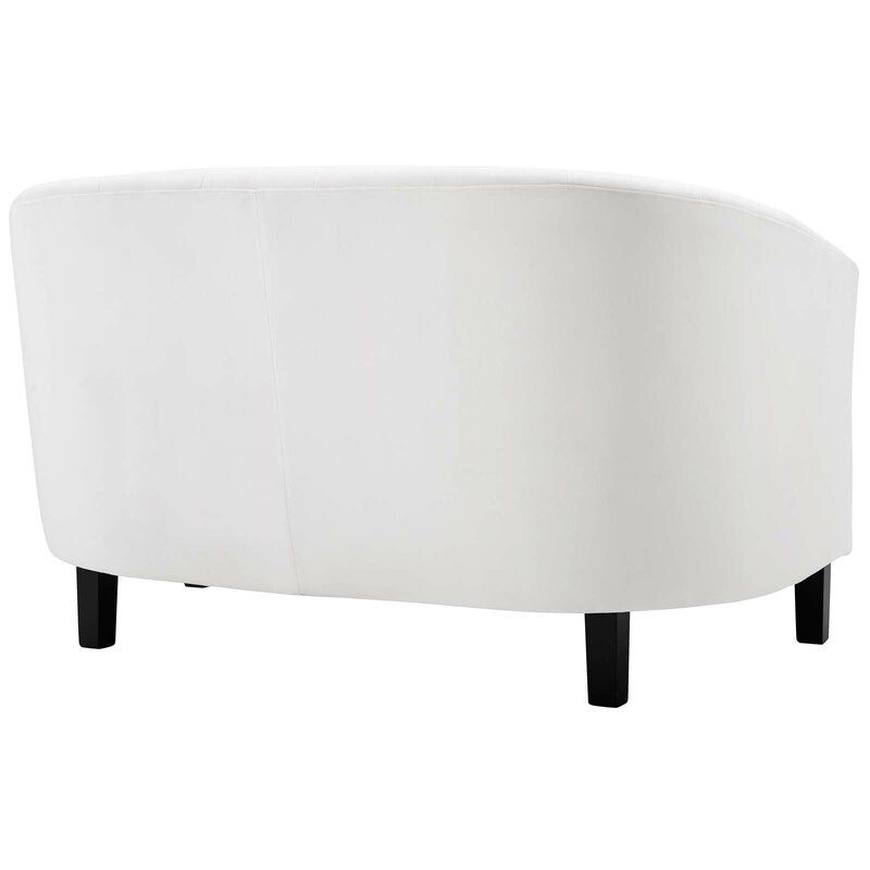 Ziaa Round Arm Loveseat thumbnail 4