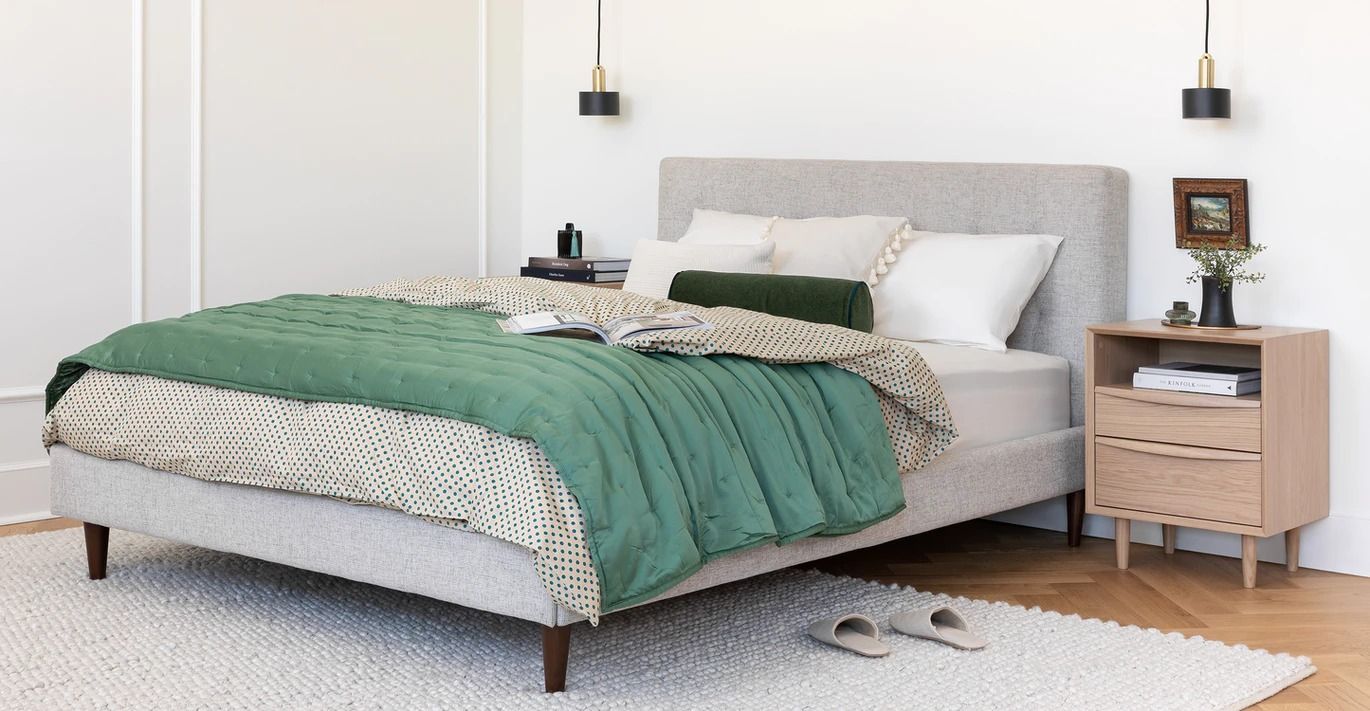 Sven Birch Ivory Bed- Queen  thumbnail 2