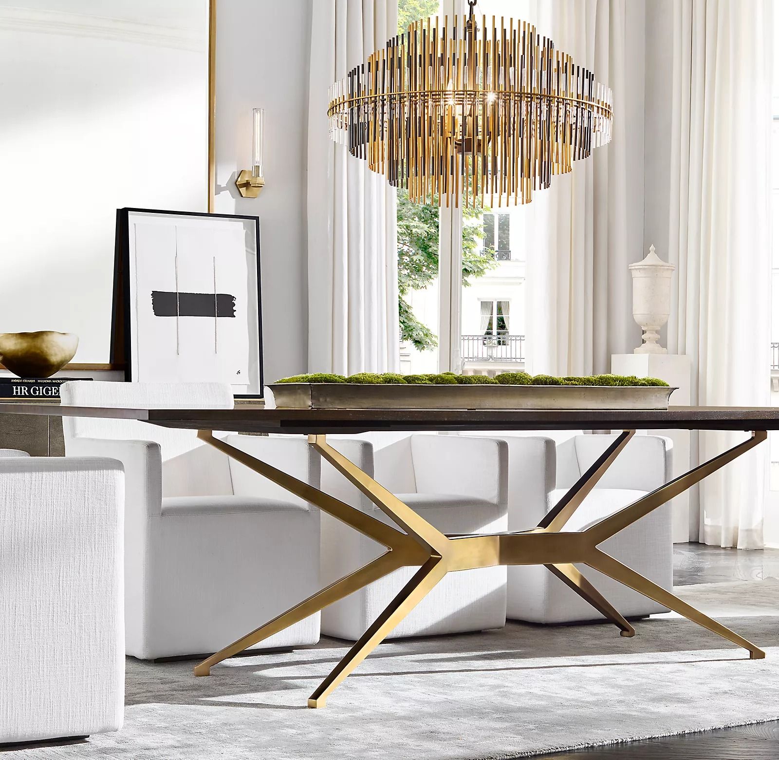 MASLOW SPIDER RECTANGULAR DINING TABLE thumbnail 2