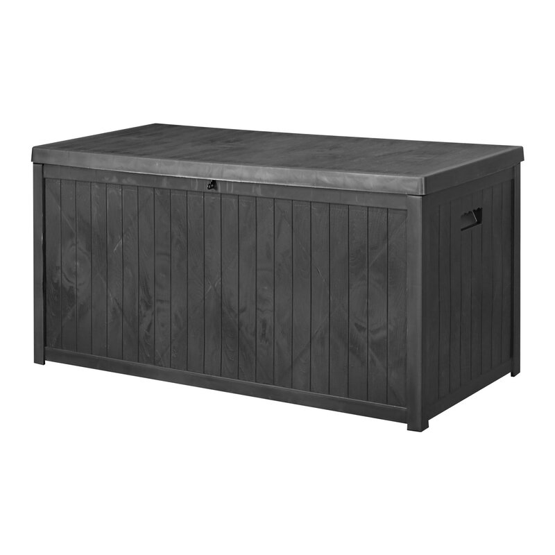 Outdoor Gallon Plastic Deck Box thumbnail 5