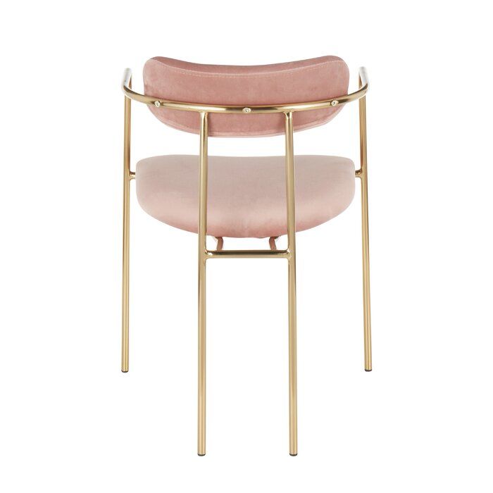 Bellatrix Velvet Upholstered Arm Chair thumbnail 2