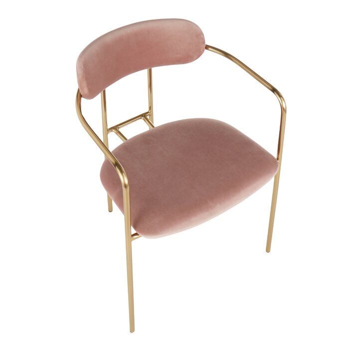 Bellatrix Velvet Upholstered Arm Chair thumbnail 5