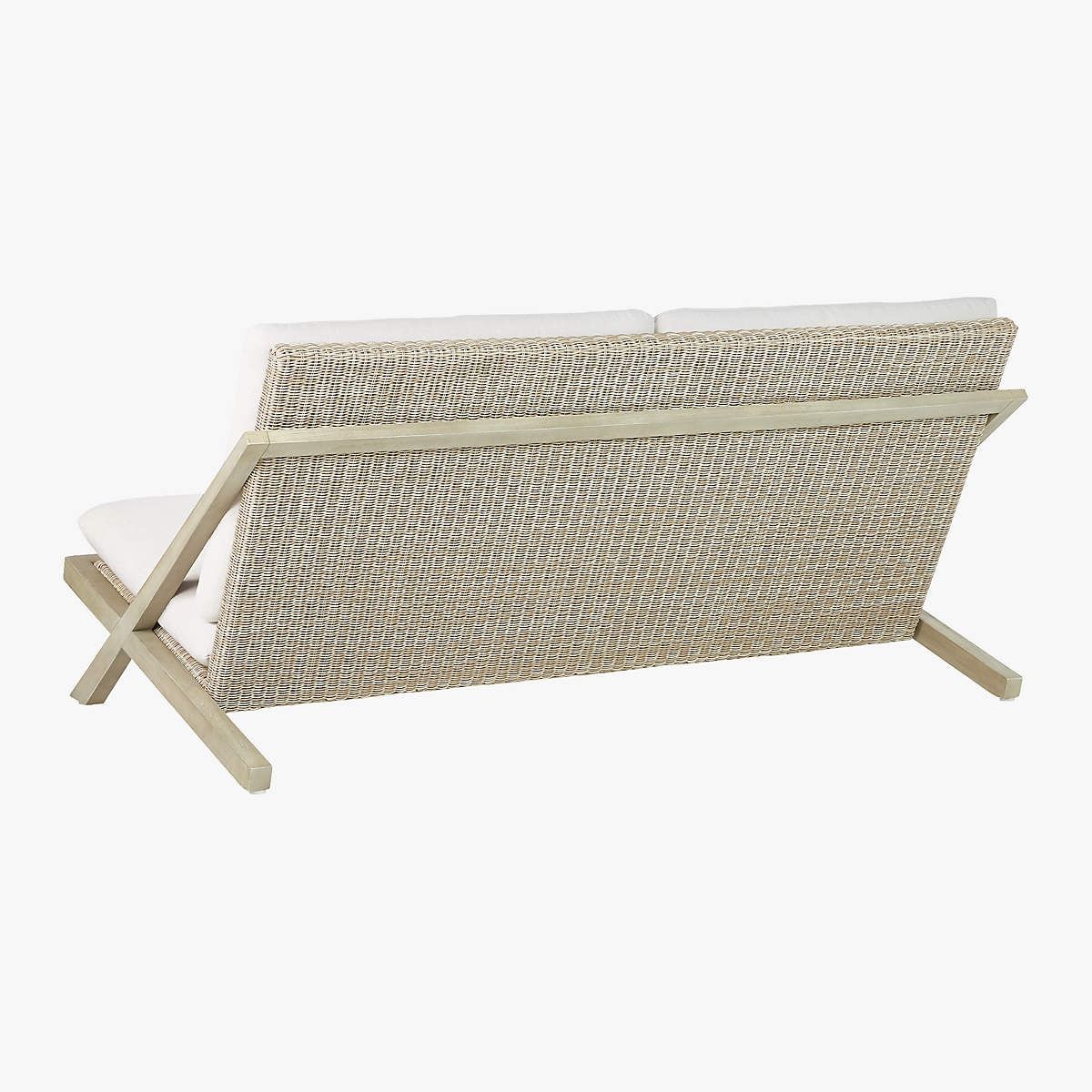 LECCO TEAK OUTDOOR LOVESEAT thumbnail 5
