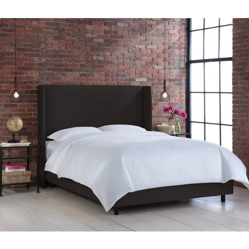 Carey Solid Wood and Upholstered Bed-King thumbnail 2