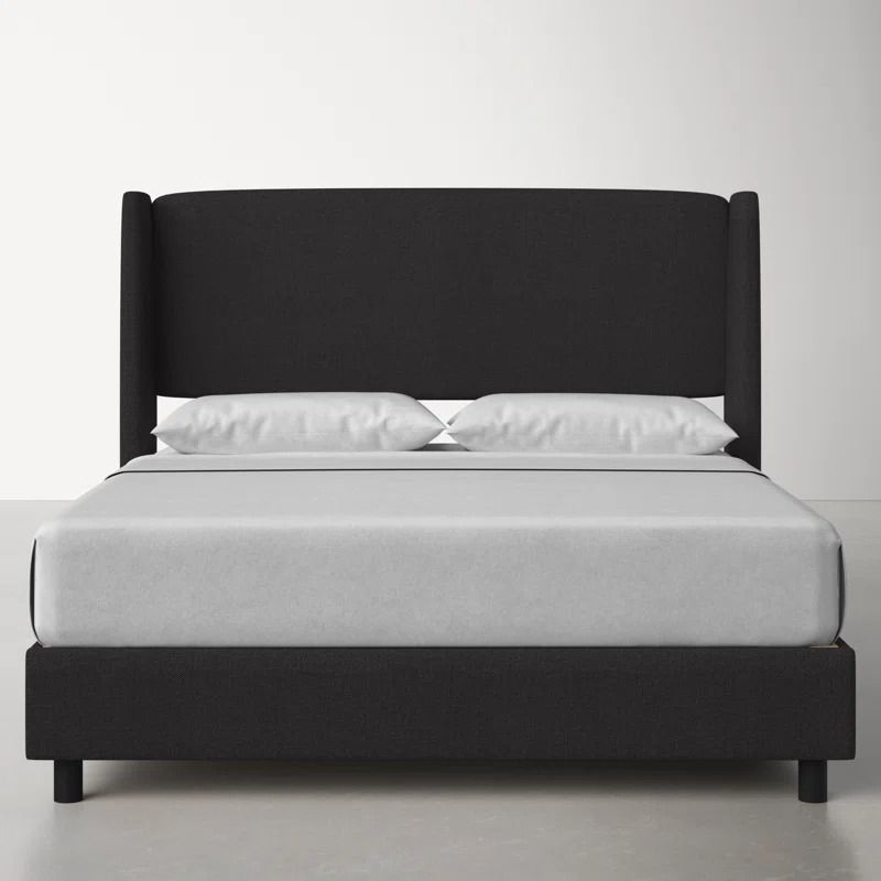 Carey Solid Wood and Upholstered Bed-King thumbnail 3