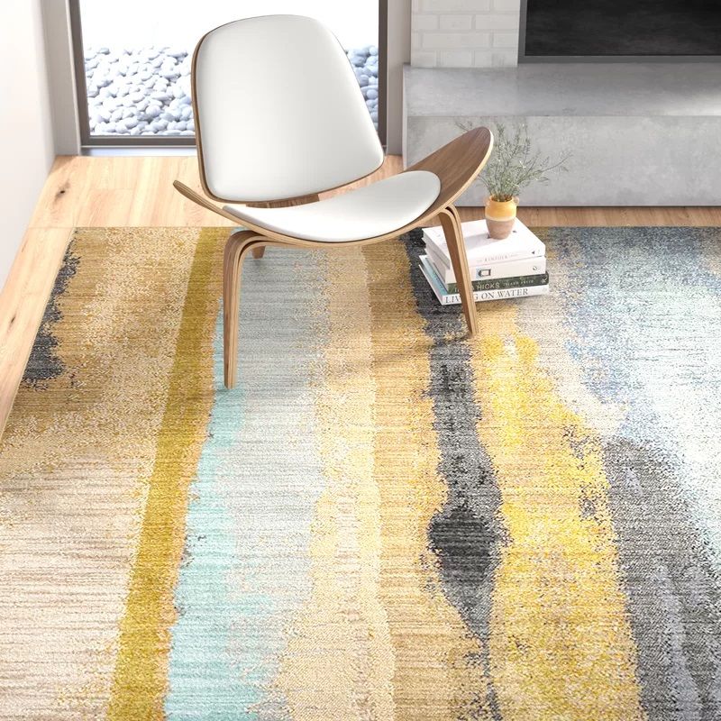 Evansville Golden Mustard Area Rug-8'x11' thumbnail 2